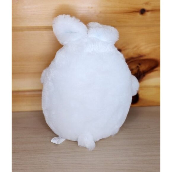 Braham Progressive Plush Bunny Rabbit White With Blue Ears Soft 10" - Picture 9 of 15